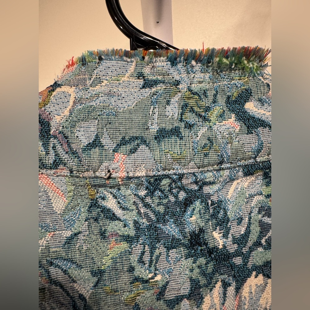 POL Multicolor Patchwork Shacket NWT - image 6